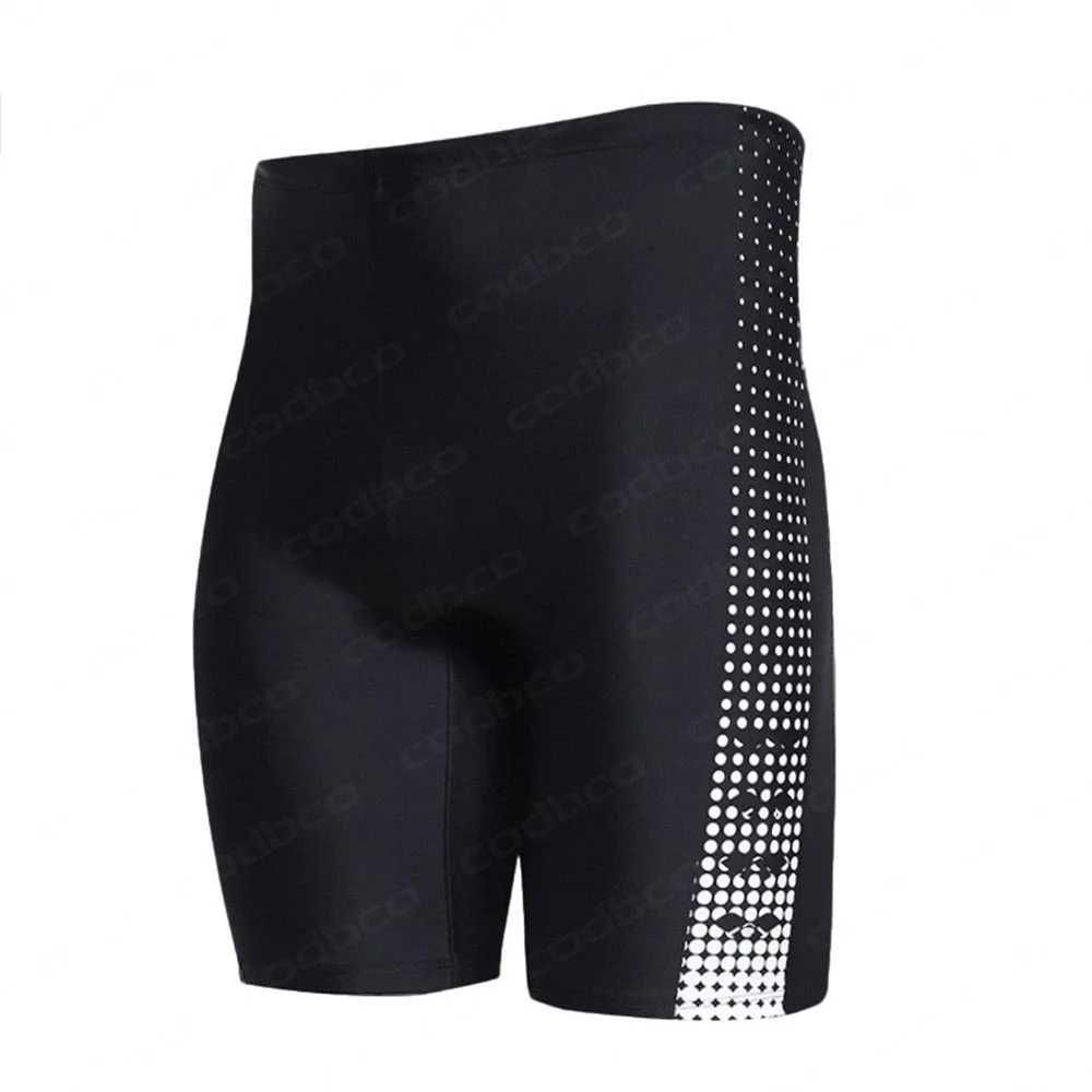 New Summer Mens Swimming Jammer Sports Training Swimsuit Shorts Swimming Relay Beach Surfing Jammer Tight Shorts Quick Drying SwimsuitW250410