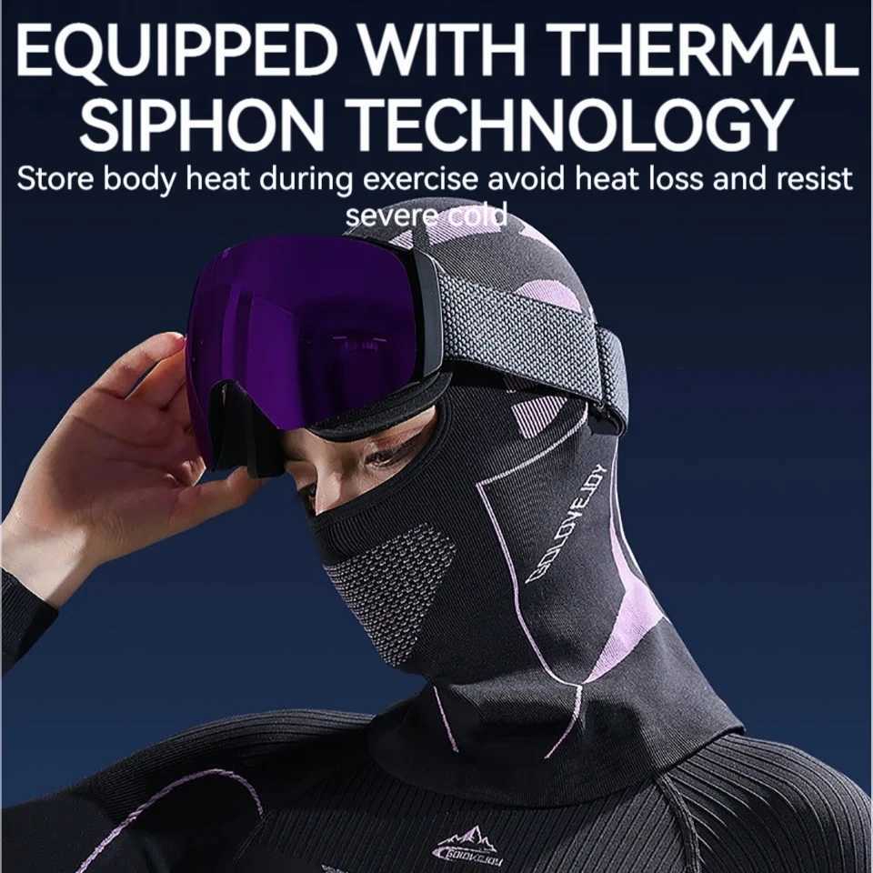 LOOGDEEL Windproof Hiking Running Headwear Outdoor Sports Climbing Breathable Warm Face Mask Winter Cycling Balaclava Men Women S251110