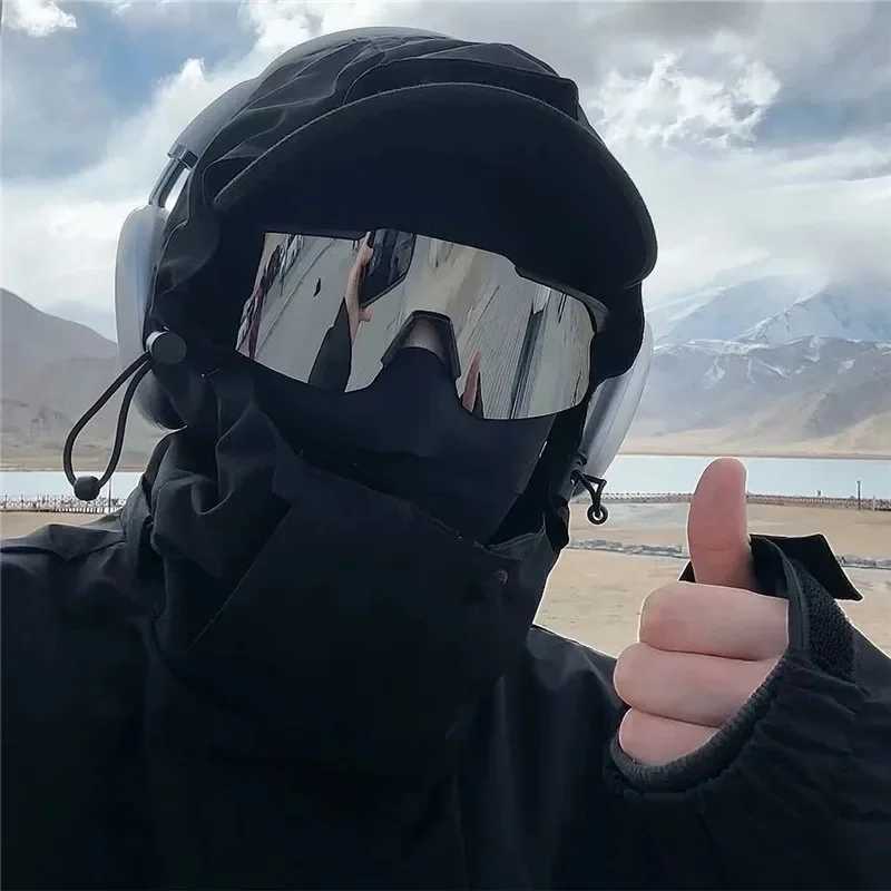 Outdoor sports bike goggles UV400 anti line of sight sunglasses suitable for mens and womens mountain skiing windproof gogglesT250411