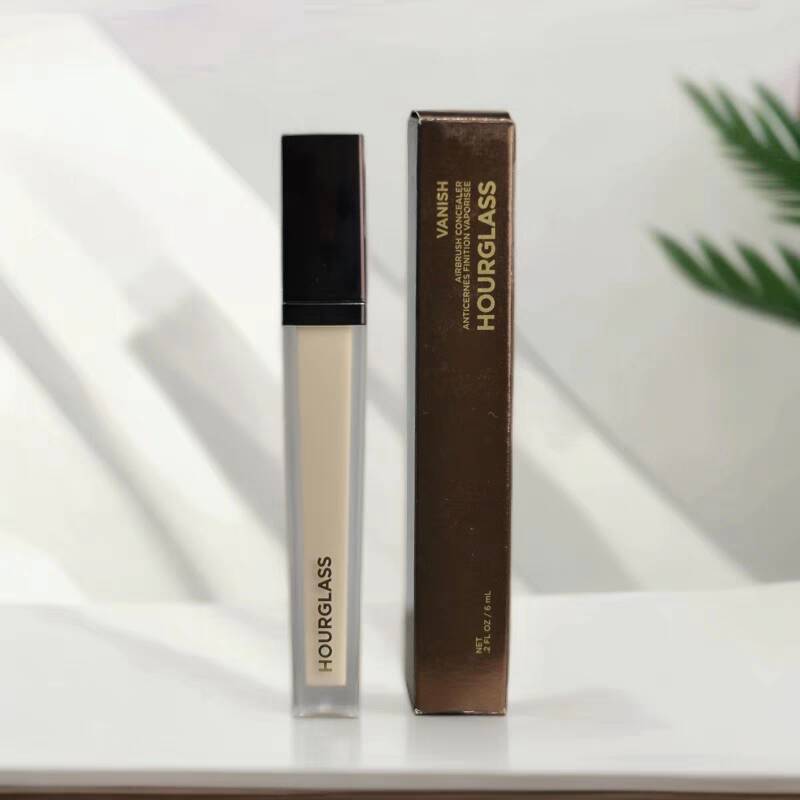 Hourglass Concealer 8 Colors Face Contour Foundation AirBrush Concealers Cream 6ml Full Coverage Moisturizer Brighten Natural Nutritious Facial Makeup Silk Oat