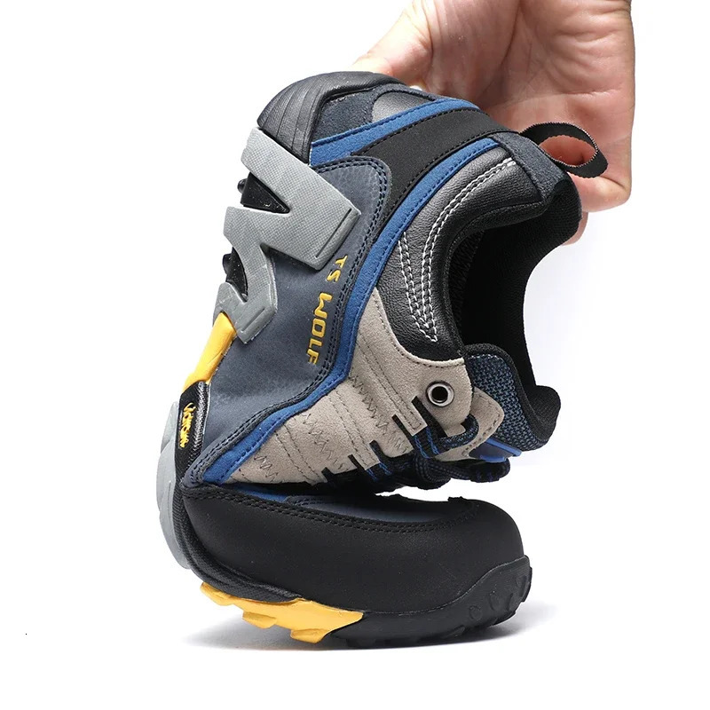 Outdoor Lover Trekking Shoes Men Waterproof Hiking Mountain Boots Genuine Leather Woodland Hunting Tactical 251111