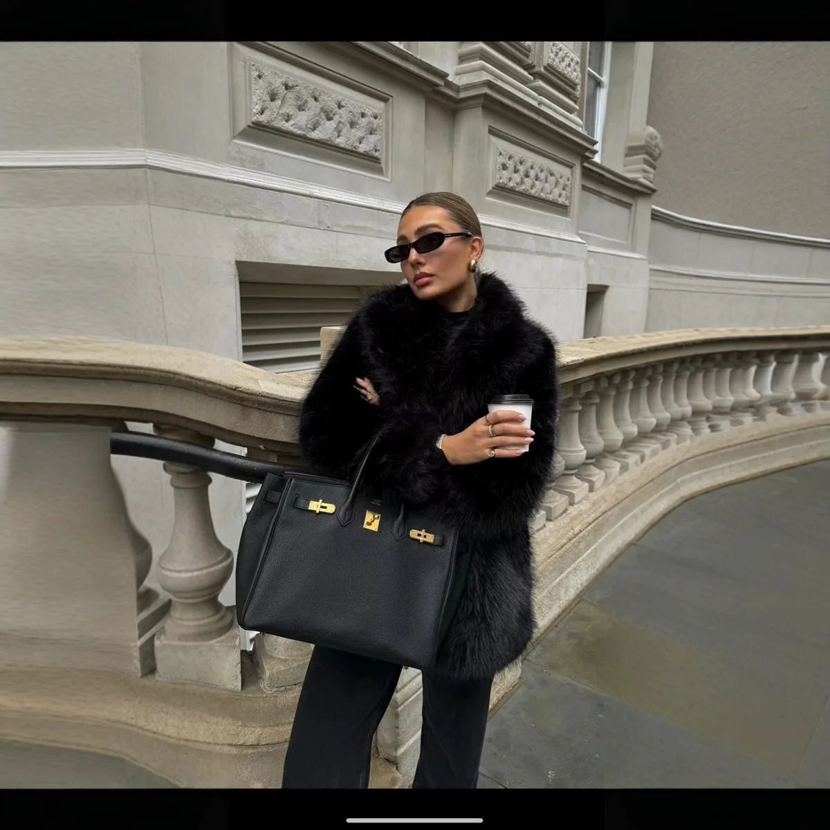 CRKJ Winter Womens Eco Fur Coat White Black Faux Fur Plush Mink Fur Jacket For Female Elegant Warm Short Lady Faux Fur Coat 251106