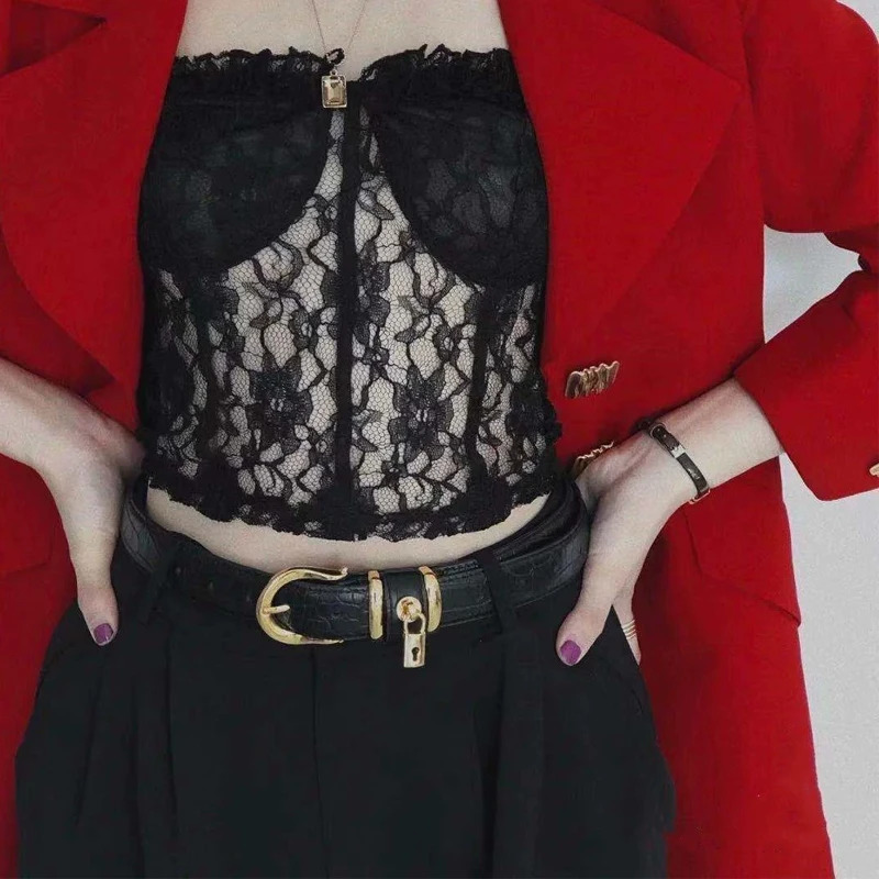 Pattern Two Layers Of Cowhide Genuine leather Women Belt Fashion Versatile Jeans Suit Pants Belt 251031