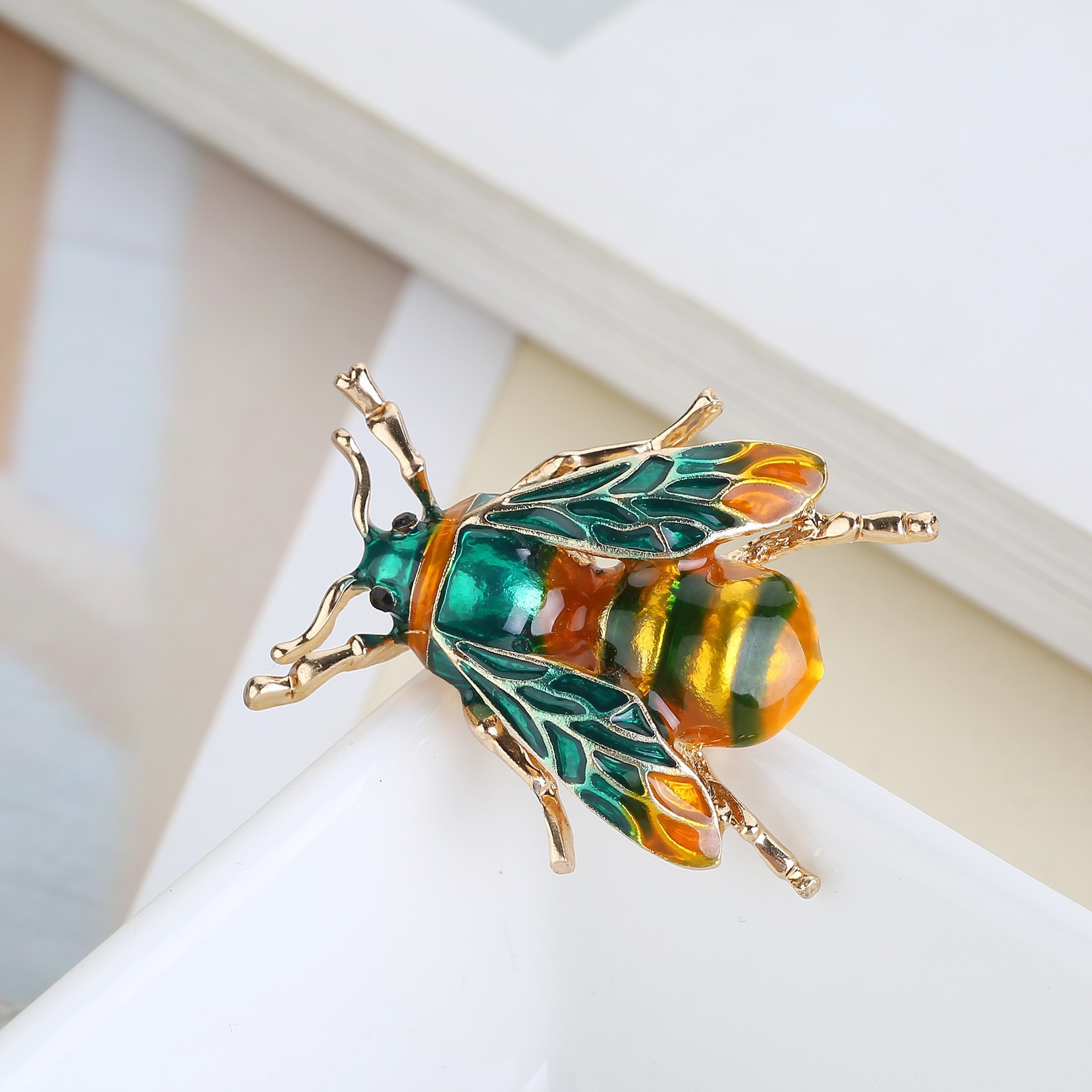 Exquisite Insect Shaped Design Charming Women s Brooch Finely Textured Alloy Material Carving Daily Wear Boutique Gift Brooch