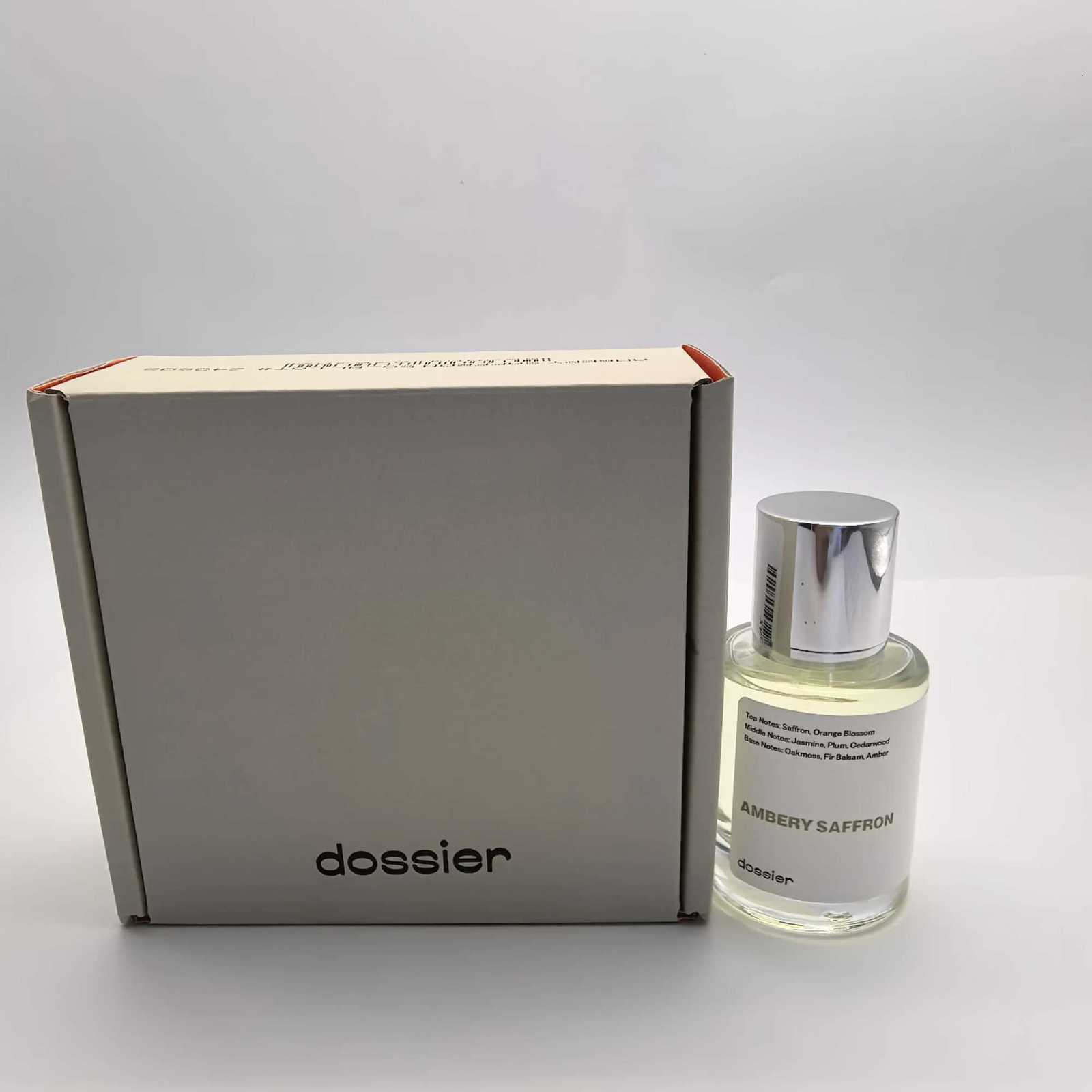 Dossier Ambery Saffron 17 Oz 50ml Eau de Parfum Spray Perfume Fragrance Unisex Perfume Spray NEW IN BOX W251111