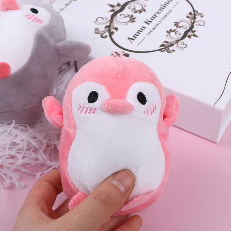 1 cute 12CM penguin stuffed plush toy baby gift pendant keychain plush toy doll W250411
