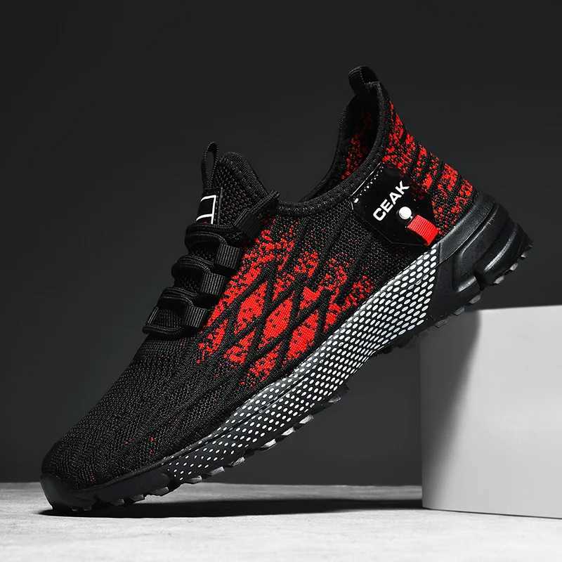 Running Shoes Men Non-slip Outdoor Gym Jogging Training Sneakers Big Size Breathable Lace-up Comfortable Sports Shoes for MenC250411