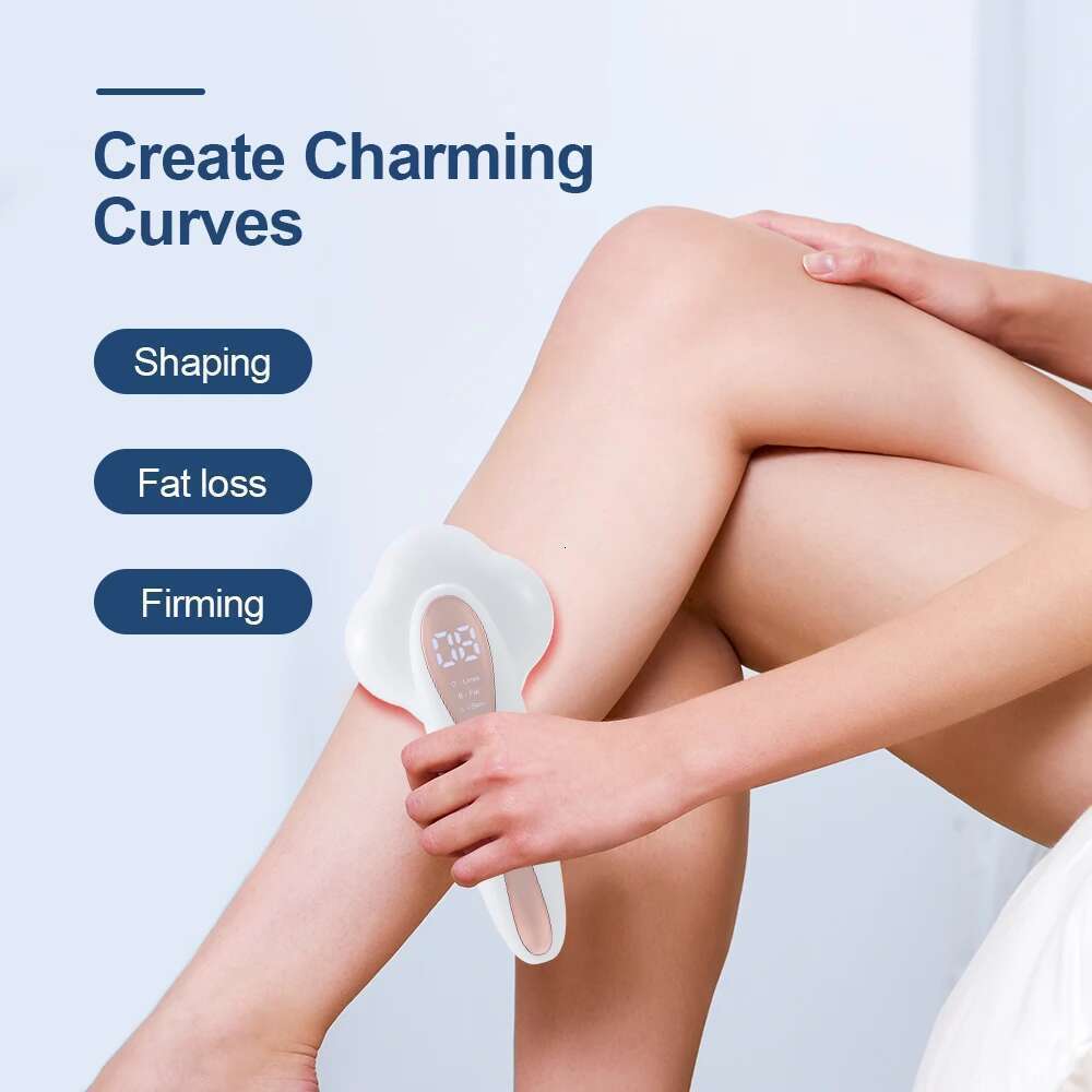 Rechargeable EMS Body Shaper, Fat Burning Massager & Portable Muscle Toner For Home Gym And Facial Lifting