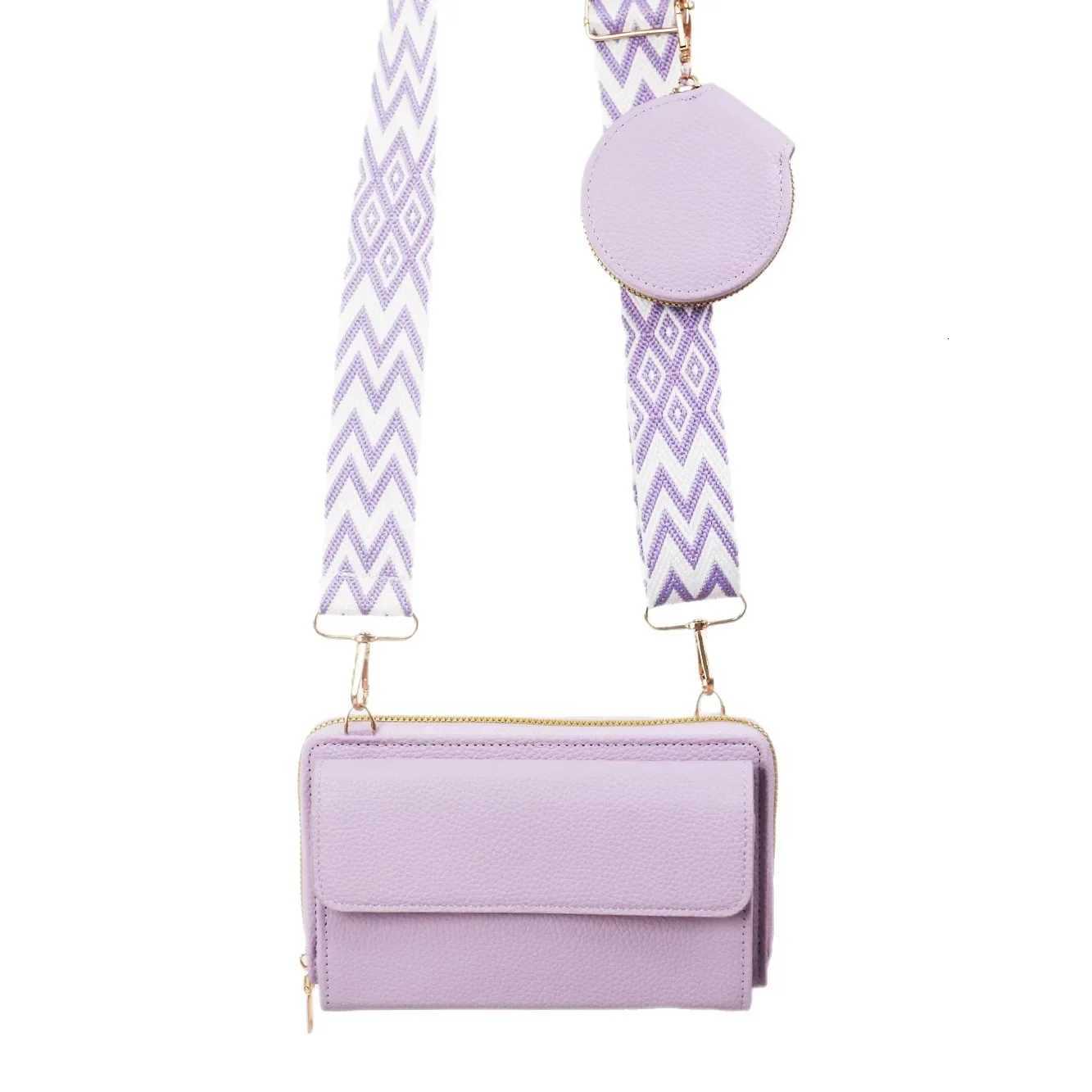 Large Capacity Womens Shoulder Bag Maturation Litchi Pattern Mobile Phone Crossbody Bag Multi-Functional Mother-Child BagT251110