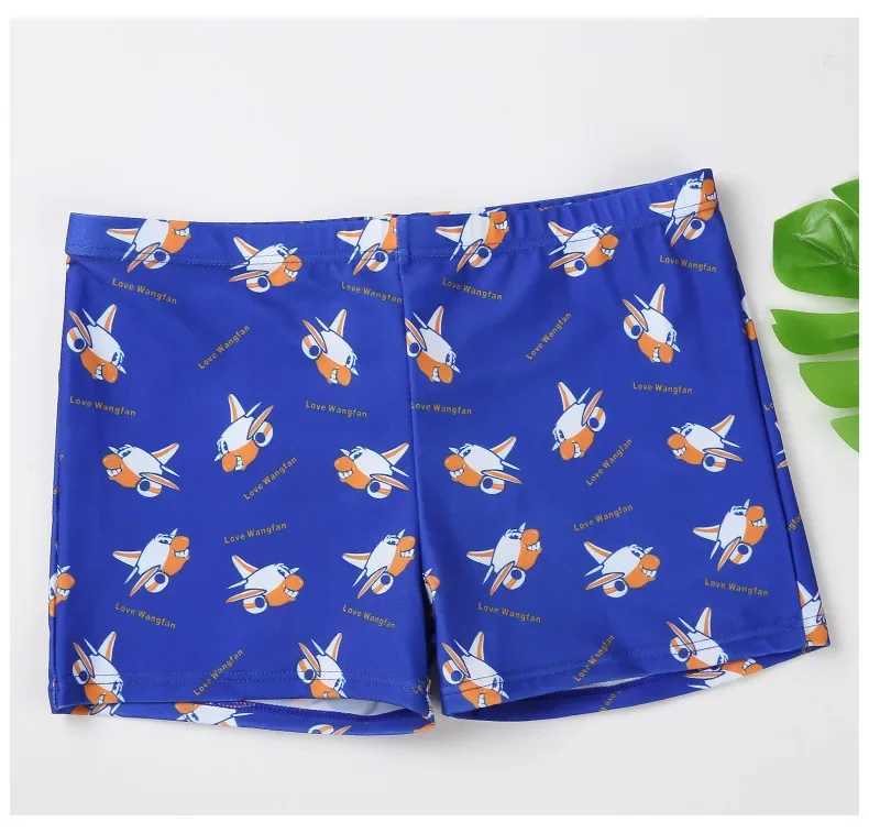 Childrens swimming rod polyester cartoon beach shorts hot spring little boy water park swimming rod menW250410