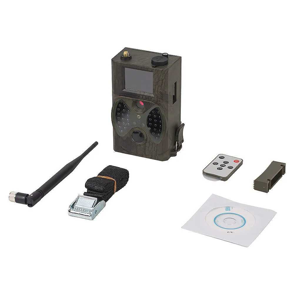 Cellular 2G MMS P Hunting Trail Camera HC300M 16MP Wildlife Camera Photo Trap Night Vision Wireless Monitoring Tracking X2504111