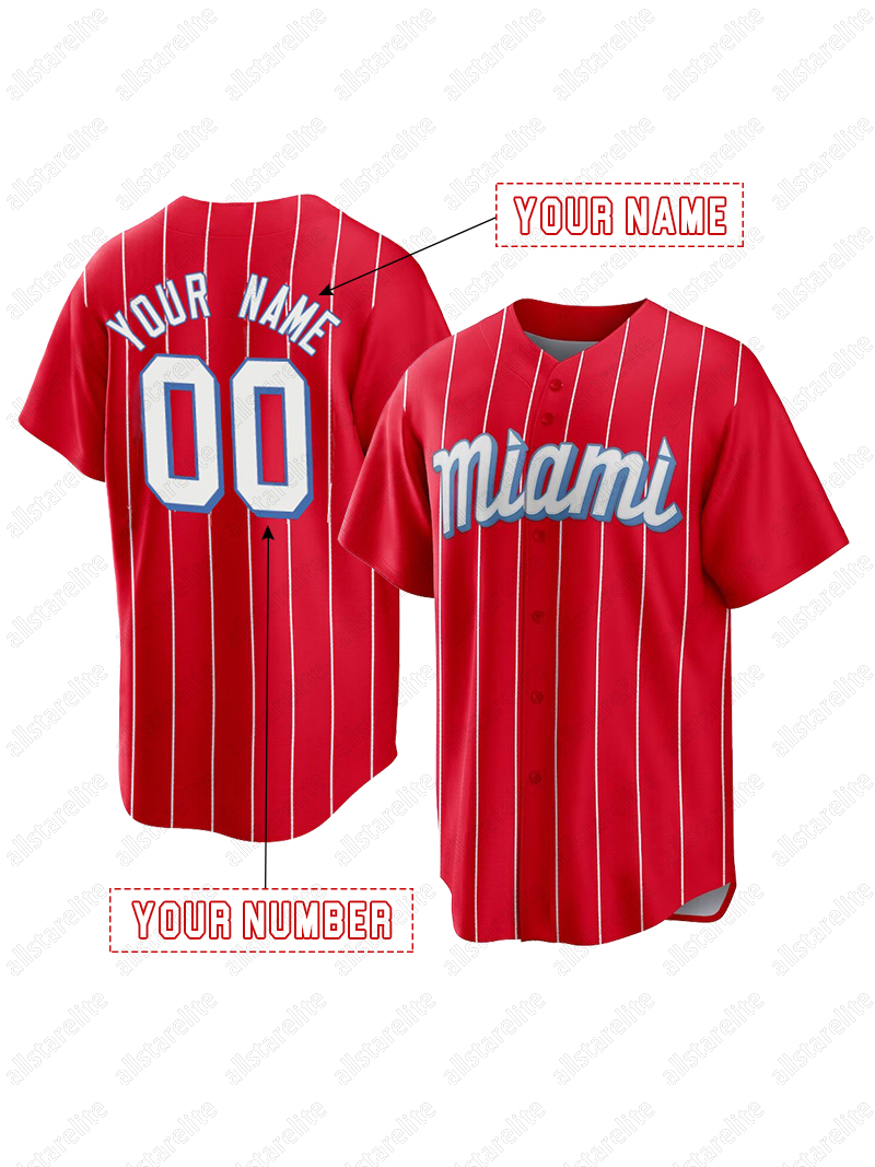 Sandy Alcantara 2025 City Connect Baseball Jersey Kyle Stowers Otto Lopez Xavier Edwards Nick Fortes Personalized Design