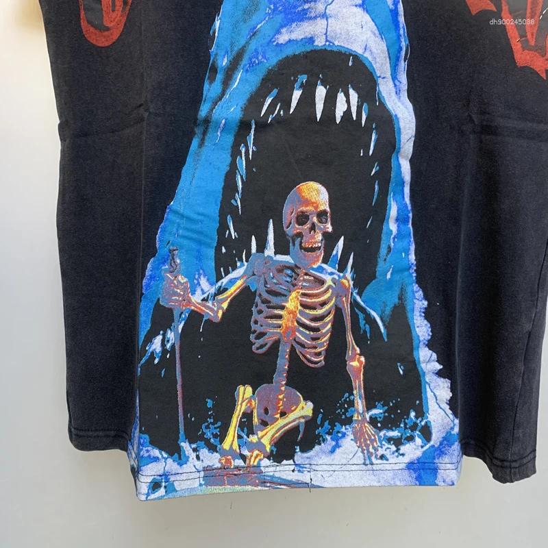 Men's T Shirts Eu Cross-border Brand T-shirt Series Original Label Real Picture Hip Hop Punk Style Casual Tee Men Women