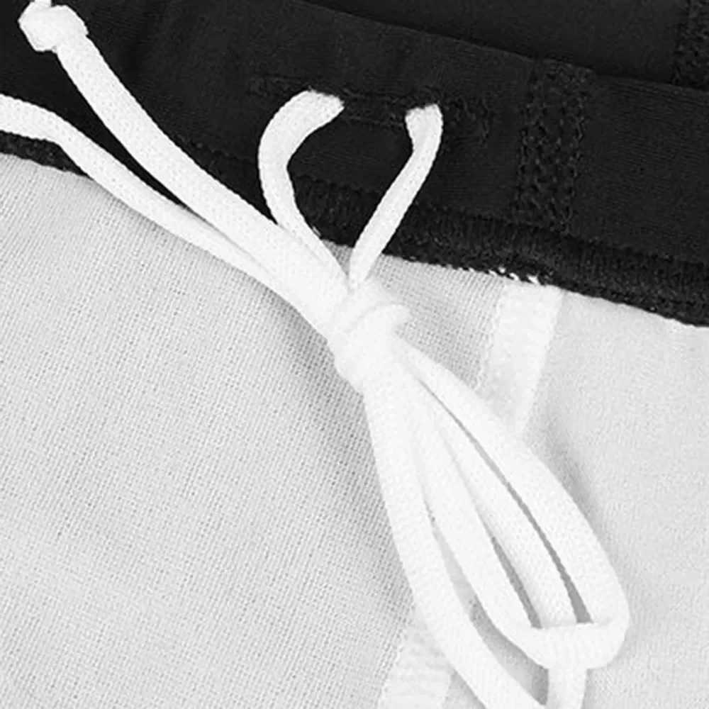Swimsuit mens swimsuit sexy swimsuit quick drying boxing shorts tight swimsuit plus size quick drying swimsuit newW250410