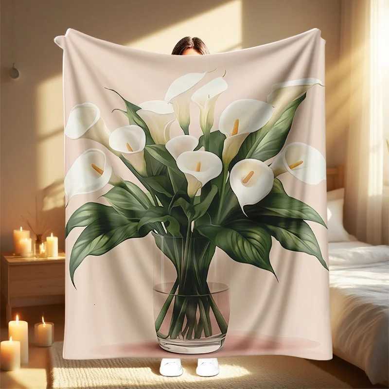 1pc 2025 Autumn Winter New Blanket - Taylor Walz Printed Sofa Bed Beach Camping Outdoor Nap Throw Blanket Lightweight Travel C251111