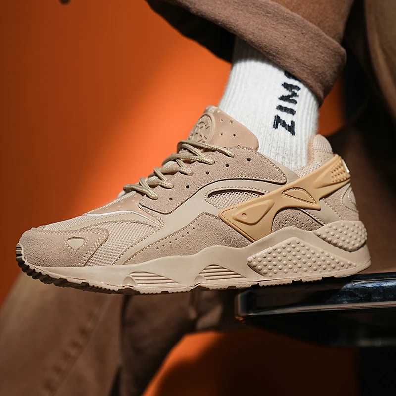 Mens sports shoes mens casual shoes running shoes anti slip tennis shoes breathable outdoor fashion sports shoes M250411
