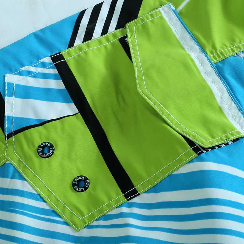 Mens surfboard shorts surfing beach trunks swimsuit Bermuda Masculina swimsuit Plus size 4XL 5XL 6XLW250410