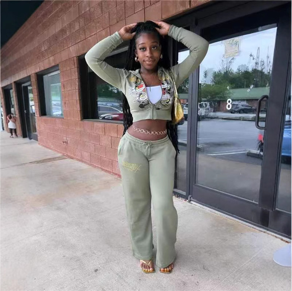 Womens High Quality Tracksuit Women Track Letter jogger suits Sweatsuits Hoody hardy set d2a C260312