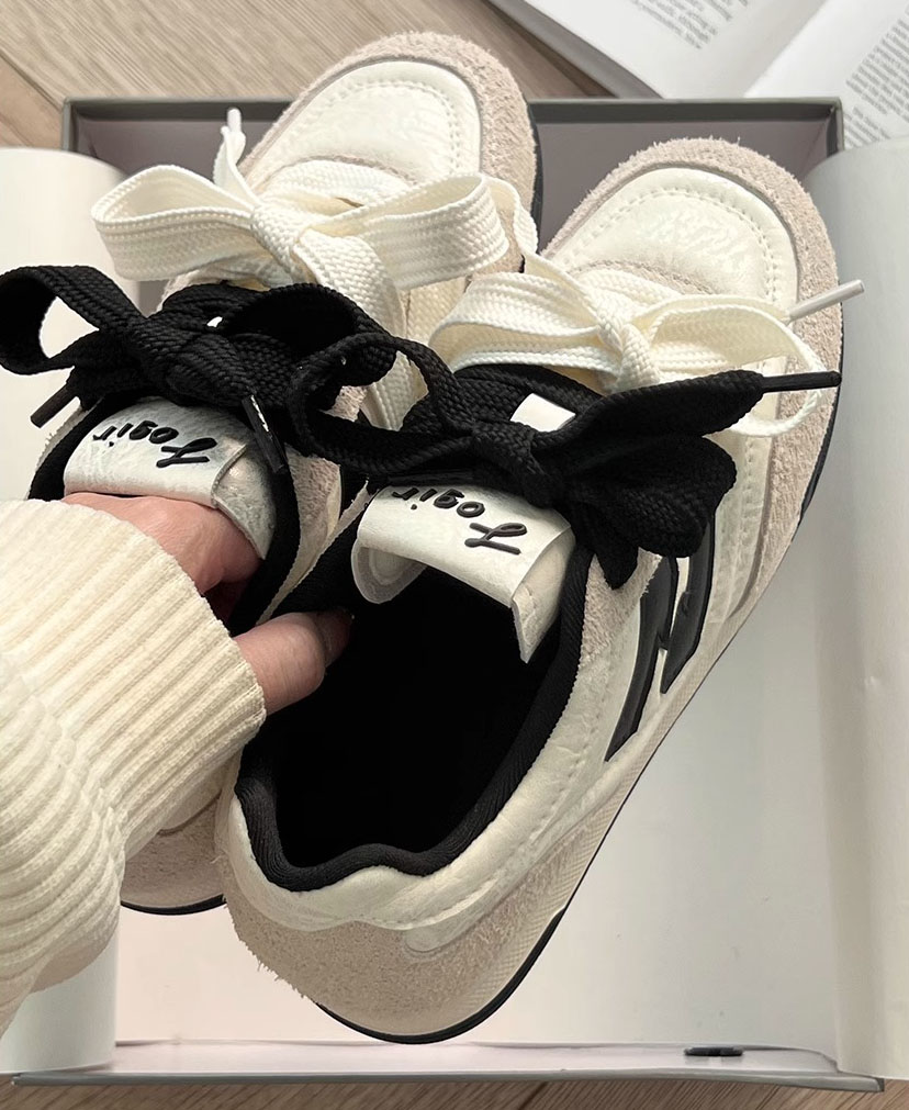 designer shoes 2025 Women's frosted genuine leather soft-soled comfortable German training shoes small-footed sports and leisure single shoes