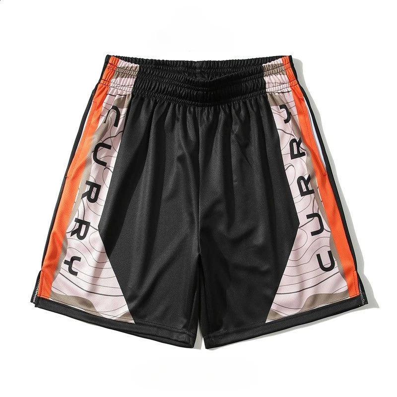 Curry American Street Basketball Breathable Quick Drying Shorts Summer Mens and Womens Casual Running Sports Training Pants 250411 - view 4