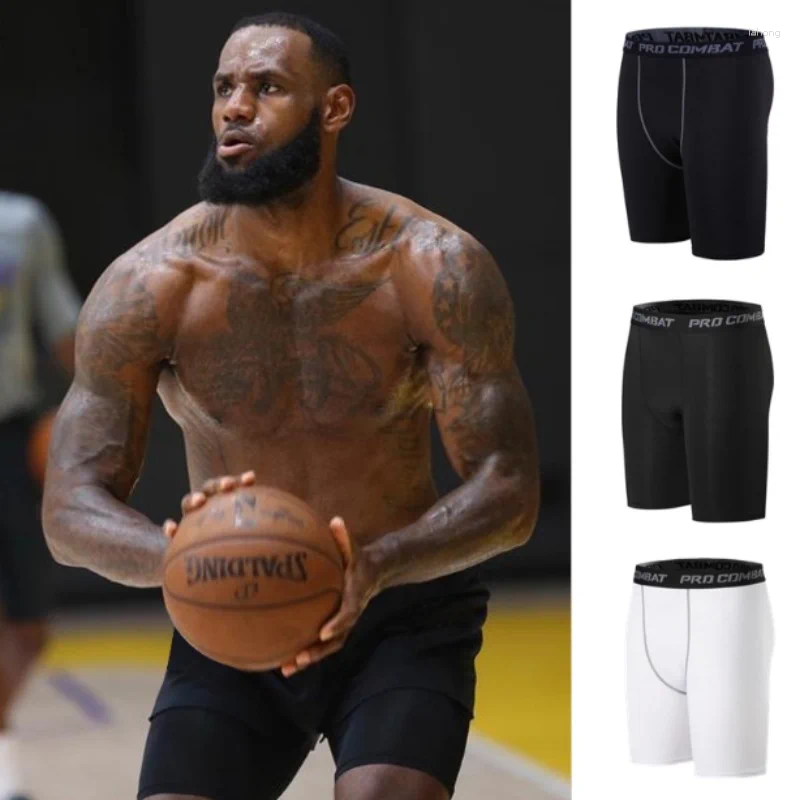 Gym Clothing 2025 Compression Shorts Men Summer Sportswear Training Tights Fitness Leggings Short Pants Sport Bottoms Running Male