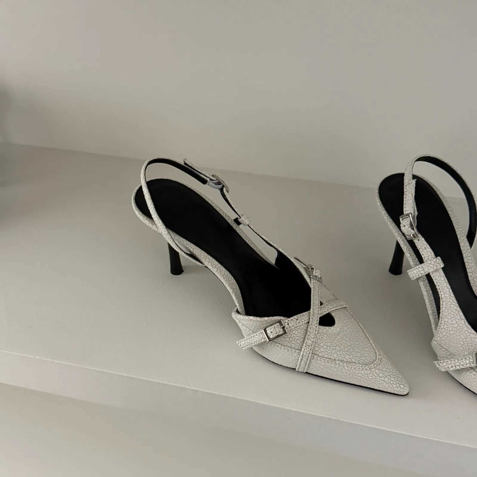 2025 New Womens Jeans High Heels Sandals Dot High Heels Office Womens Shoes Beautiful Womens High Heels SandalsXJ250410