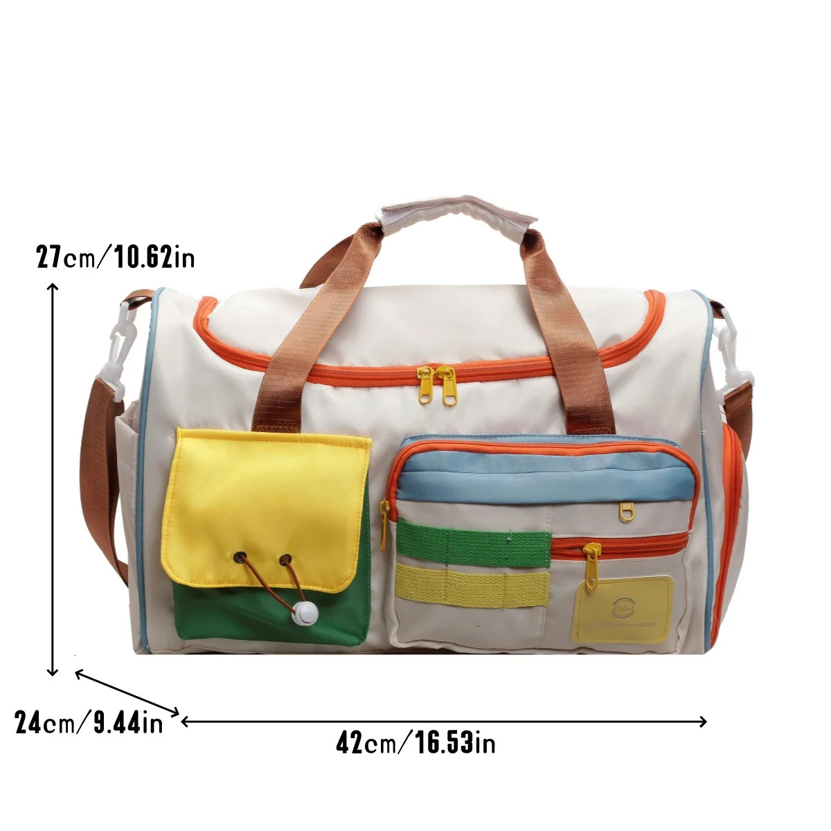 Travel Bag Duffel Bag Yoga Swimming Training Backpack Satchel Shoulder Crossbody Tote Bag Suitable for Men and Women 251110