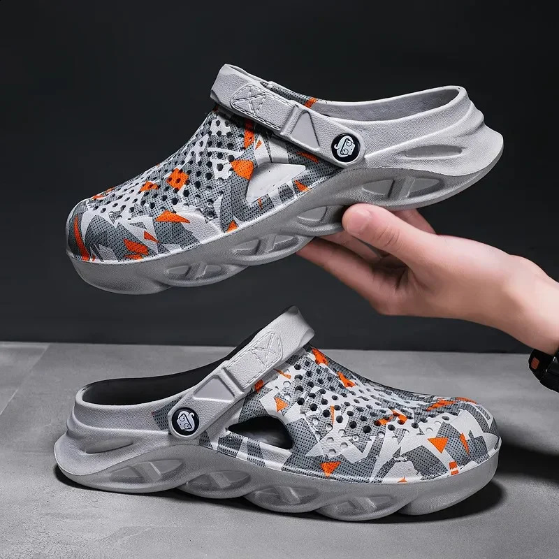 Flat shoes mens shoes EVA slippers garden platform sandals summer sandals mens shoes 250408