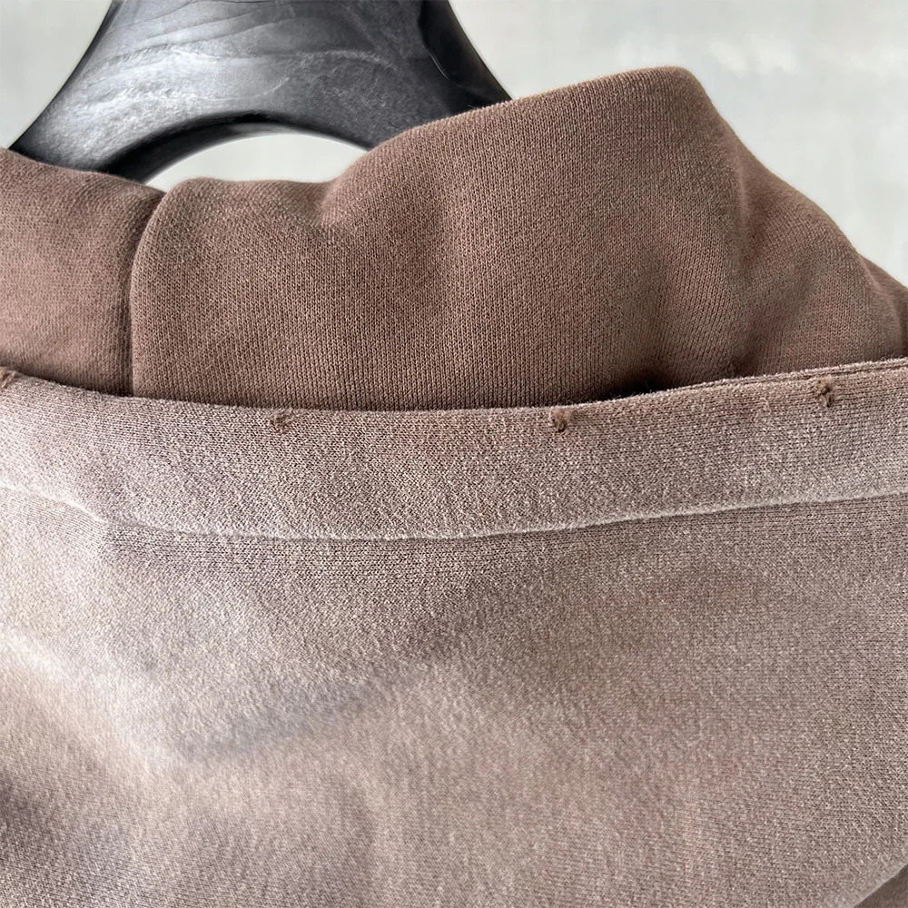 Vintage Mens Washed Zipper Hoodie Mens unisex Oversized Outdated 400gsm 100 Cotton Autumn/Winter Hoodie 251110