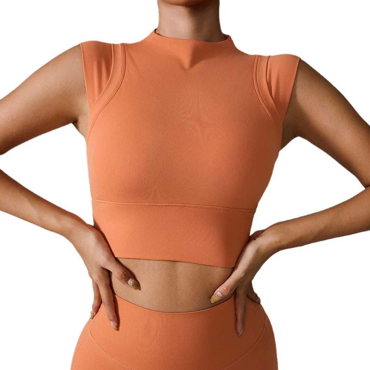 High impact gym top women push up sports bra yoga clothing sports vest women exercise crop top women impact braW250411