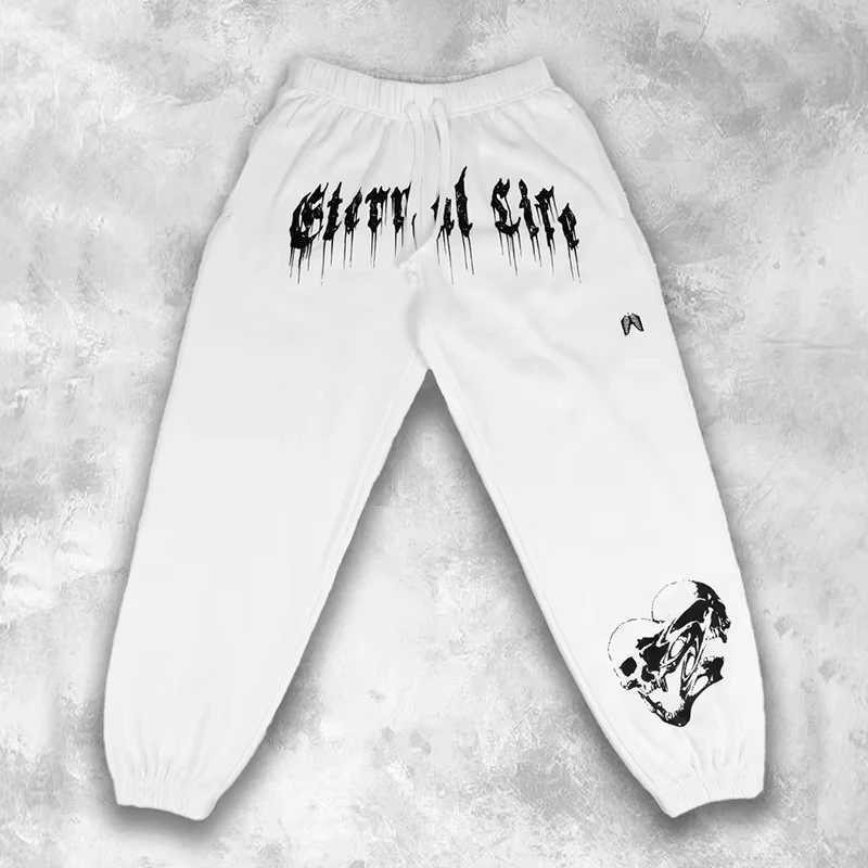 2024 Spring Mens Sports Pants European and American Long Sports Leisure Fitness Training Pants Gym Mens Sports PantsXJ250410