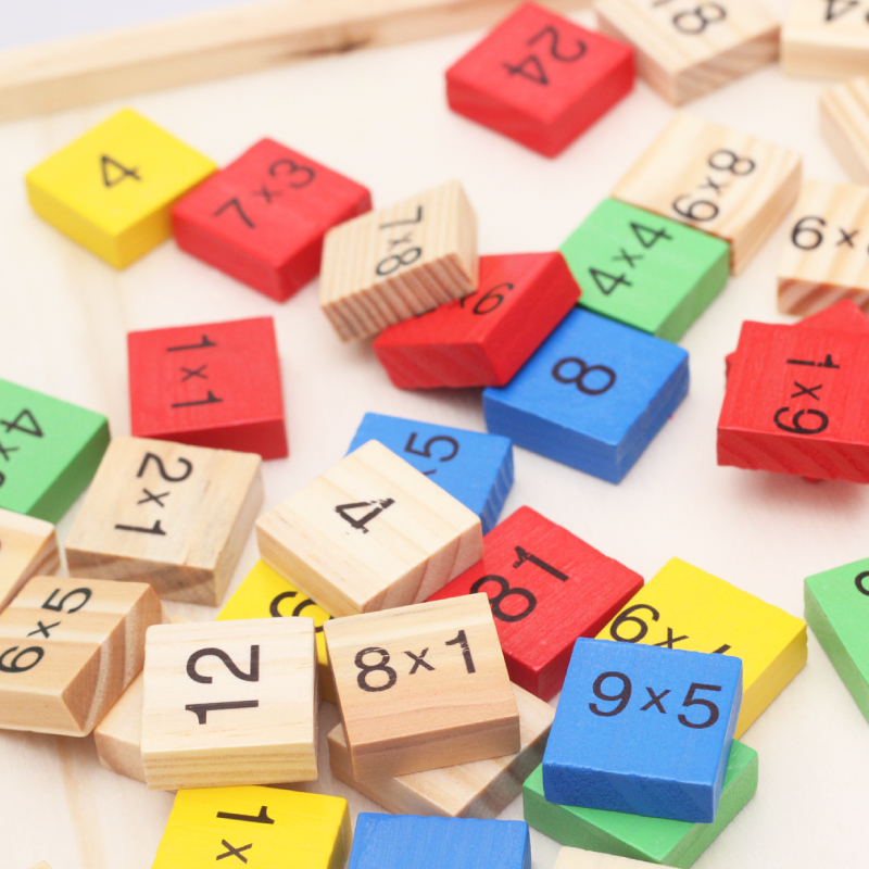 Children's educational toy - Multiplication Board