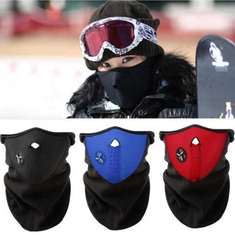 Outdoor Riding Mask Skiing Scarf Motorcycle Helmet Headgear Mountaineering Dustproof Face Protection Winter Warm Face Shield S251110