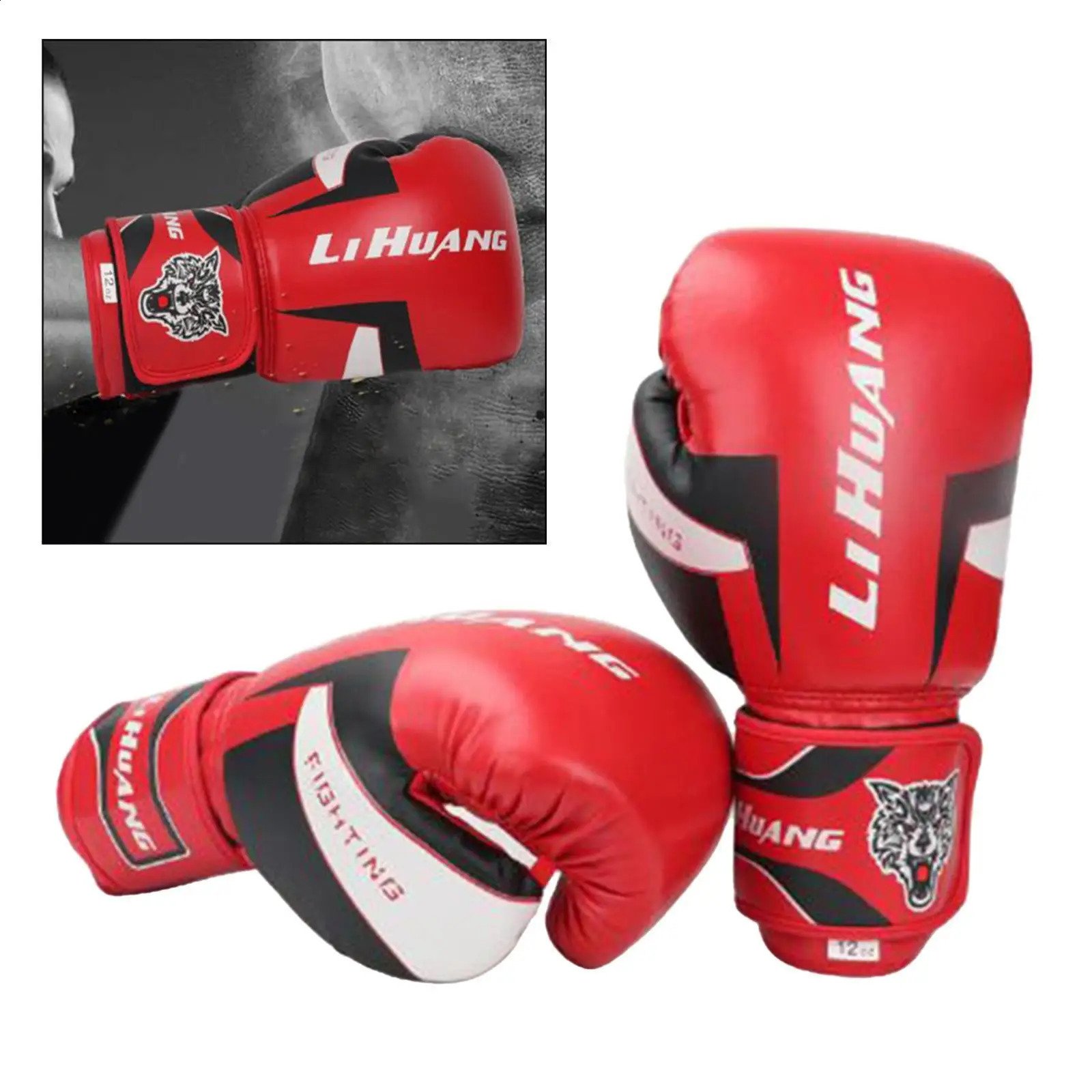 Boxing Gloves for Men Women Sparring Gloves PU Muay 6 8 10 12oz Profession Kickboxing Adults Sandbag Training Gloves Equipment 250410