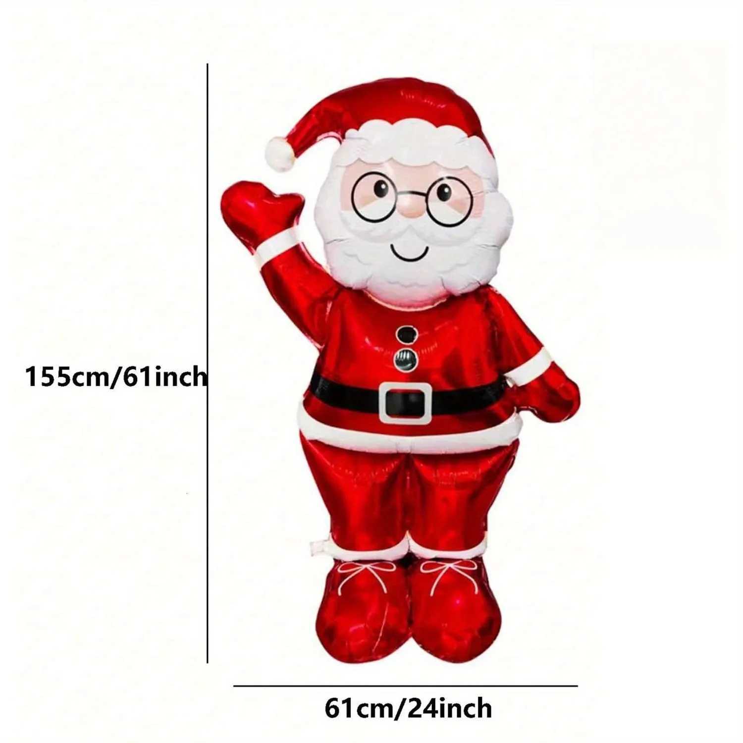 Christmas Giant Santa Claus Birthday Party Decoration - Giant Santa Claus Christmas New Year Wedding Party Decoration Y251111