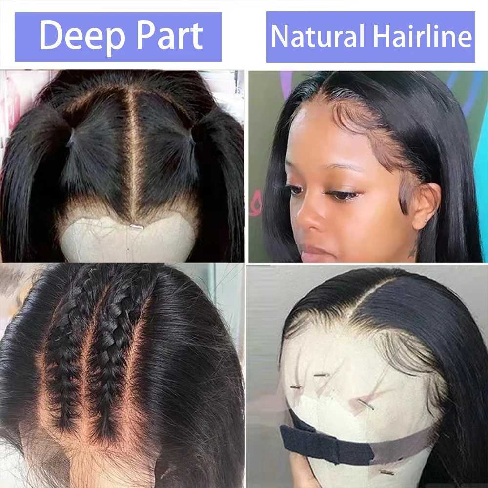 Vietnamese Bone Straight Bob Human Hair Short Wig Hair 13x4 Lace Frontal Bob Wig 100 Human Hair Preplucked Wig 12 14 inch 200T251111