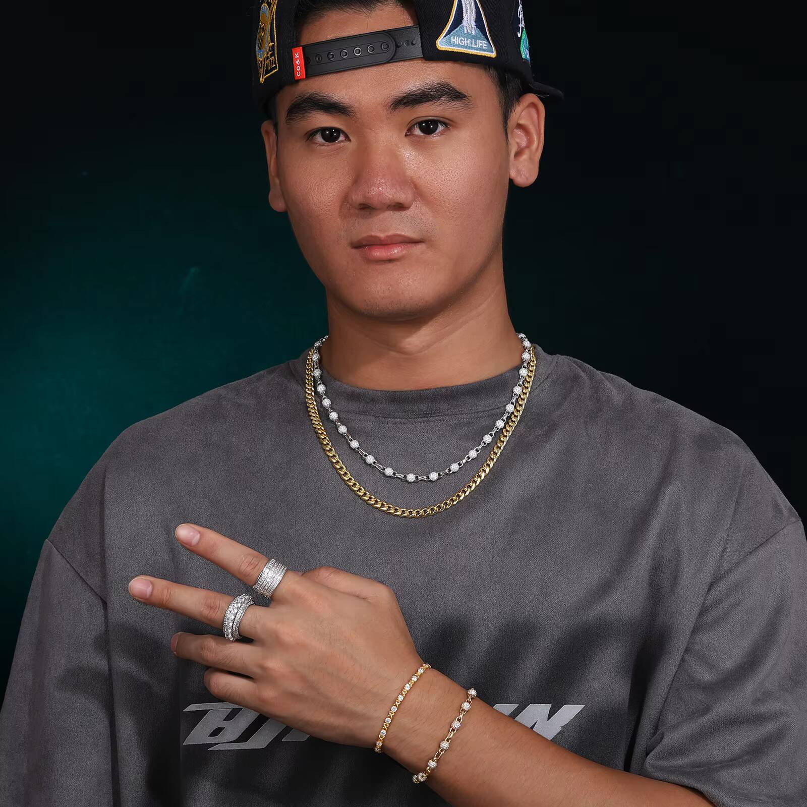 Wholesale High Quality Hip Hop Jewelry 5mm 925 Sterling Silver Plain Miami Cuban Link Chain Necklace for Men Women