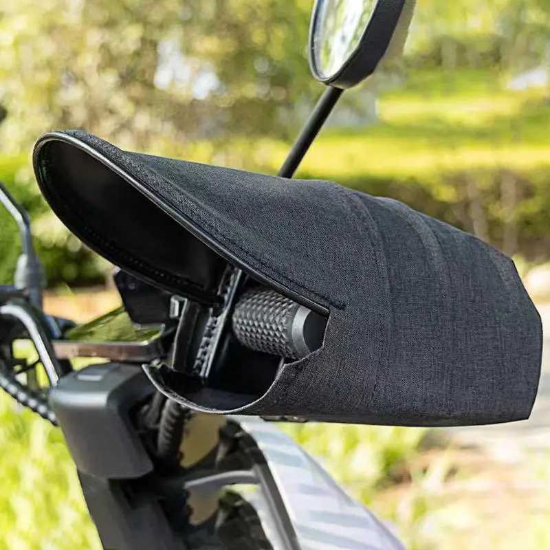 Motorcycles Handlebar Gloves For E-bike Motorcycles Outdoors Sun Protection Windproof Waterproof Handlebar Cover Accessories S25118{category}