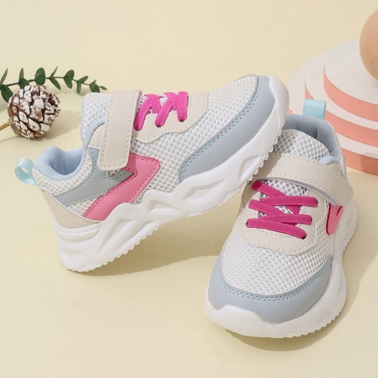 Kids Shoes Girls Running School Spring Casual Sports Kidszworld Toddler Mesh Non Slip Sneakers Shoes Size 26 - 37 K0234