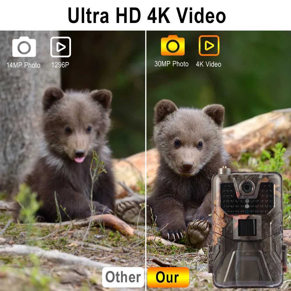Outdoor 4K real-time video application tracking camera cloud service 4G 36MP hunting camera cellular mobile wireless wildlife night vision X2504111