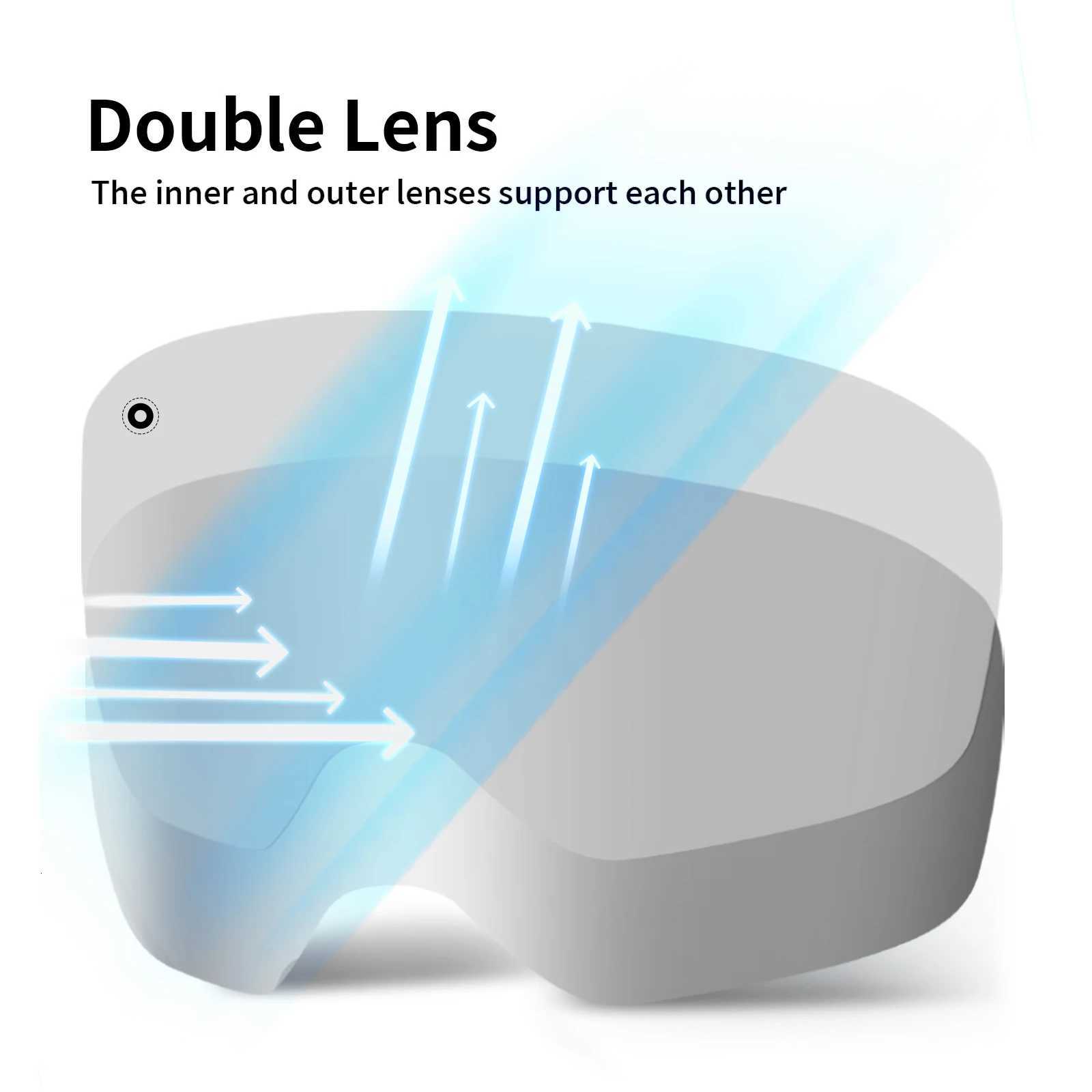 SKIFREE R1 Ski Goggles Asian Fit Magnetic Lens Anti-Fog UV Protection OTG Snowboard Glasses for Men Women K251110