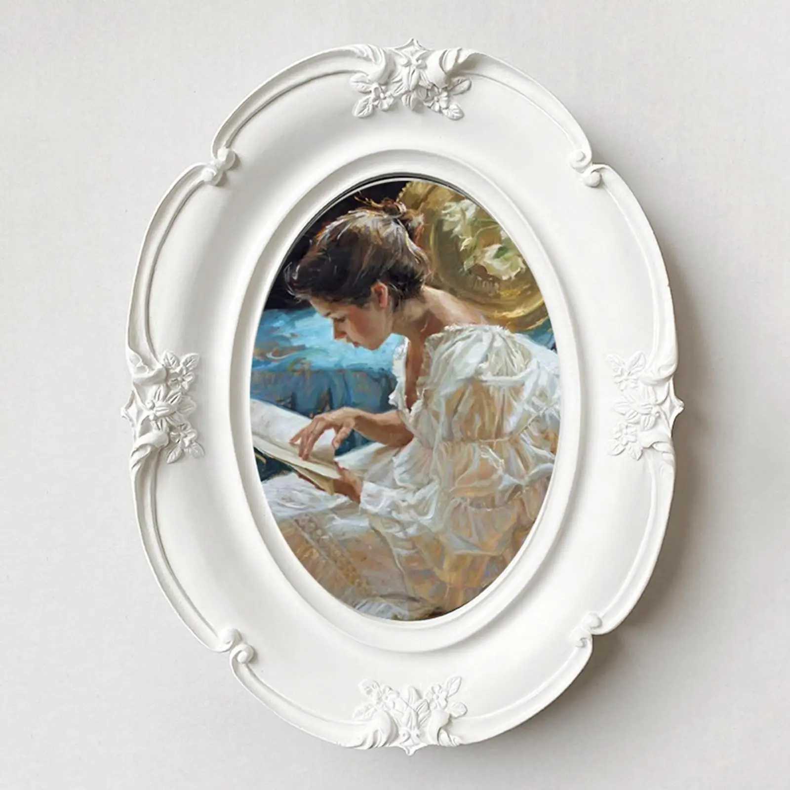 Luxury Antique Photo Deluxe Floral design Arts Holder Picture Frames for Desktop Office Home L251110 H260306