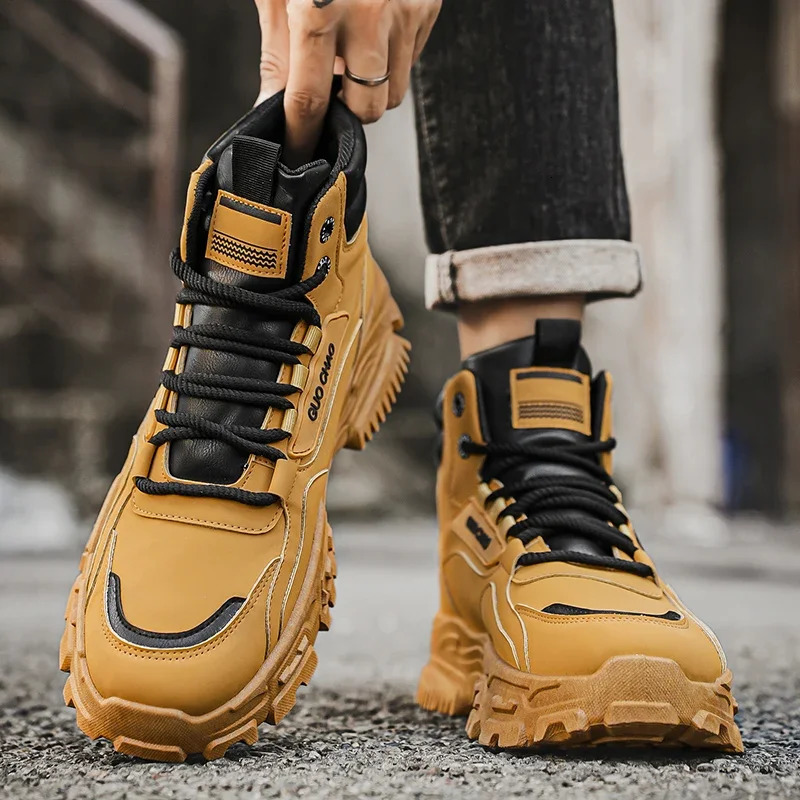 Working Shoes Men Mens Boots Offer Work Safety Shoes Military Man Tactical Boots Men Motorcycle Boot Mens Ankle Army Shooes 251110