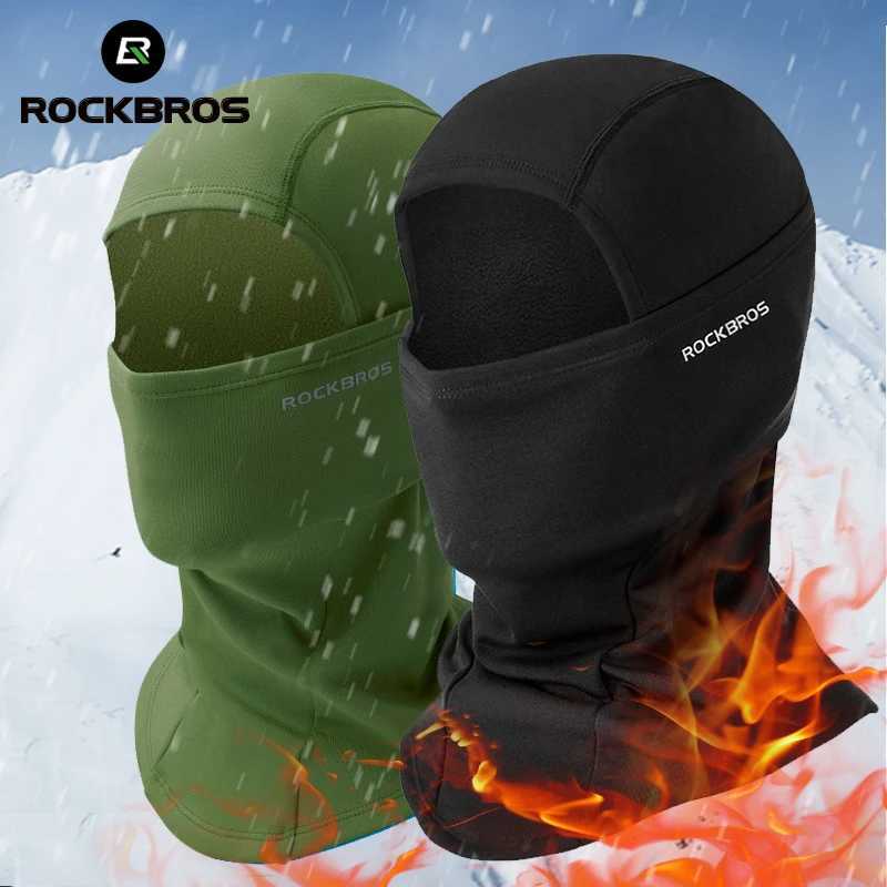 ROCKBROS Winter Face Mask Breathable Ski Cycling Scarf Running Training Balaclava Outdoor Sports Warm Winderproof Bike Equipment S251110