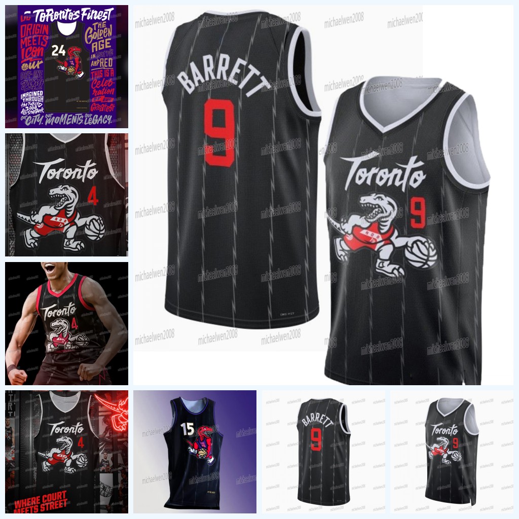 BIG Tall Torontoraptorss 2025-26 Maglia Da Basket City Edition Scottie Barnes Ochai Agbaji RJ Barrett Gradey Dick Immanuel Quickley Jamal Shead Jona-image