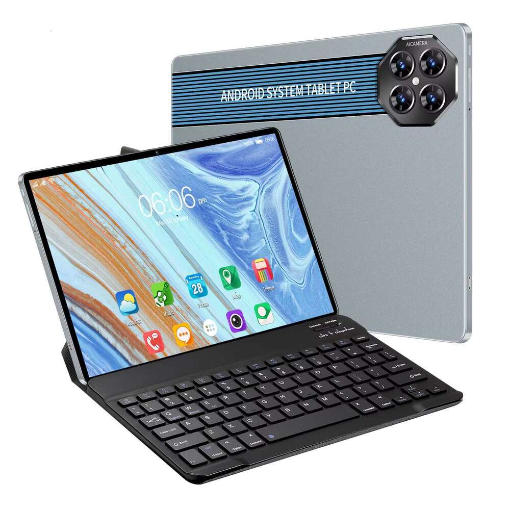 High Configuration 2025 MAX80 10.1" 5+13MP Wifi Calg Ordinateur Portable 2-in-1 Android 13 Educational Tablet PC