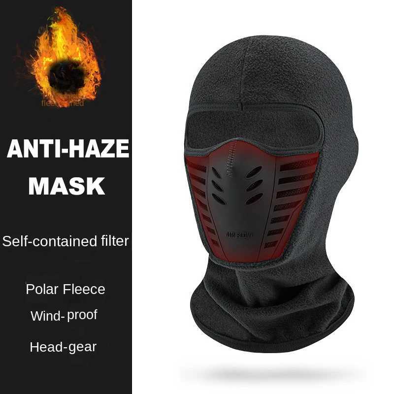 Winter Windproof Motorcycle Rider Mask Fleece Thermal Face Moto Riding Balaclava Motorbike Biker Keep Warm Ski Mask Men Women S251110