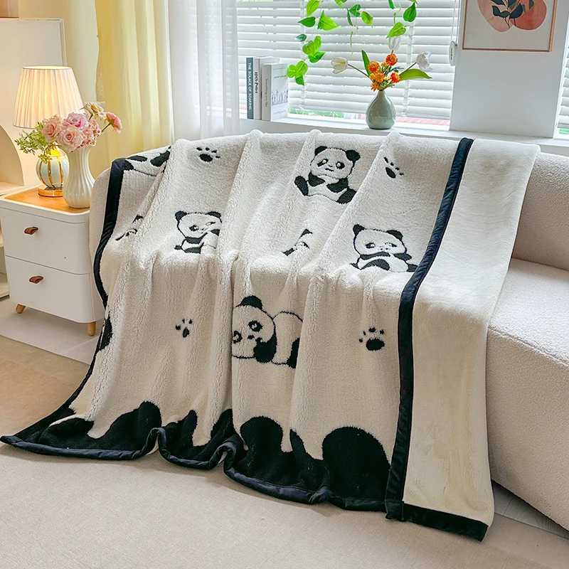Bonenjoy 1pc Soft Blanket Winter Warm Bedsheet Cartoon Style Sofa Towel Travel Shawl Knee Blankets No case C251111