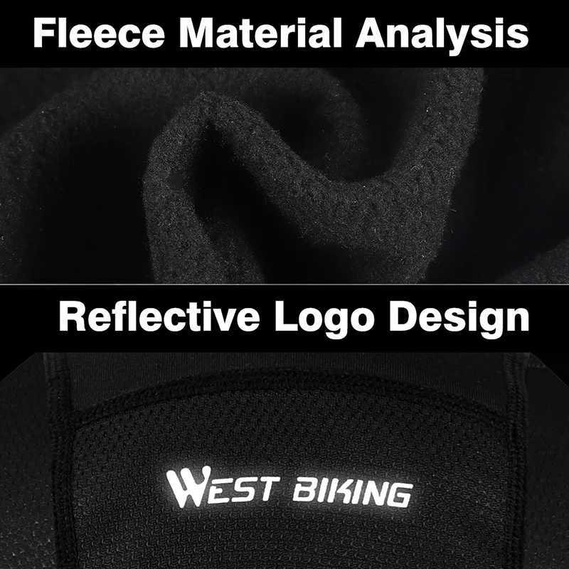 WEST BIKING Winter Windproof Cycling Motorcycle Helmet Cap Running Skiing Skull Caps MTB Bike Helmet Inner Liner Sport Headwear S251110
