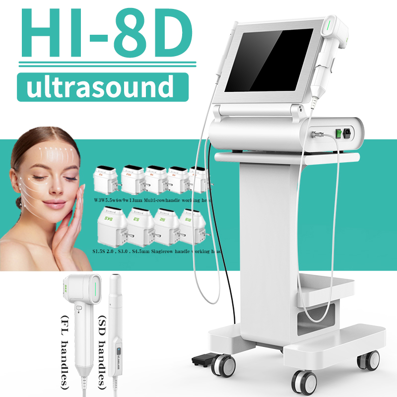 Lastest 4D 5D 7D 8D 9D 12D Hifu Smas Facial Lifting Machine